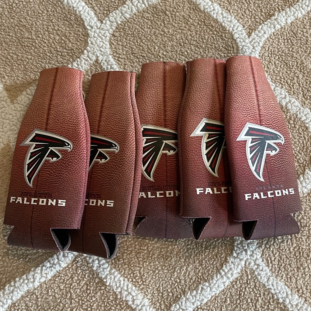 Atlanta Falcons NFL -Lot of 5- Coozies